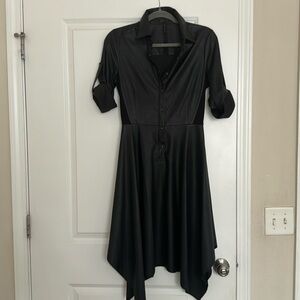 Bcbg leather dress